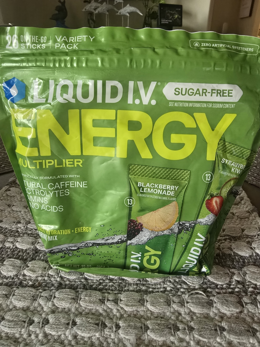 Liquid I.V. Energy Multiplier Powder Sticks - Green